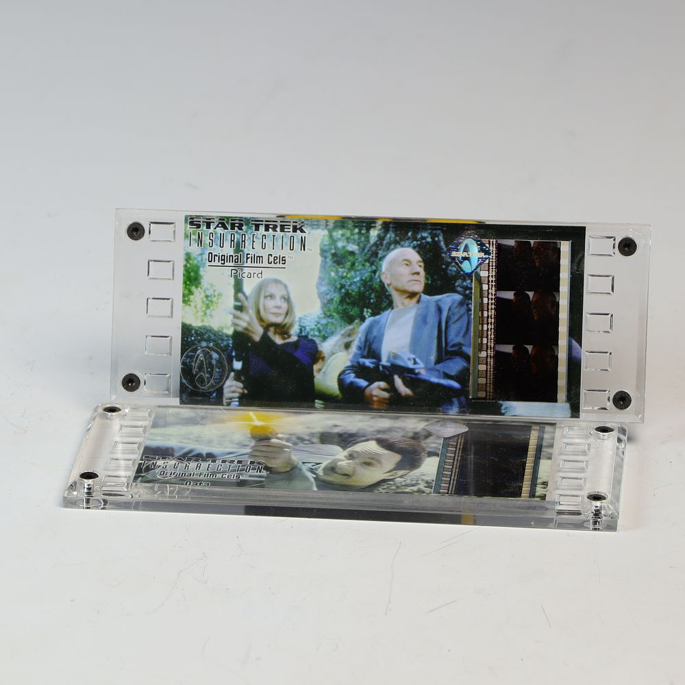 Lot 238: Two Movie Film Cels from the Star Trek Insurrection Series