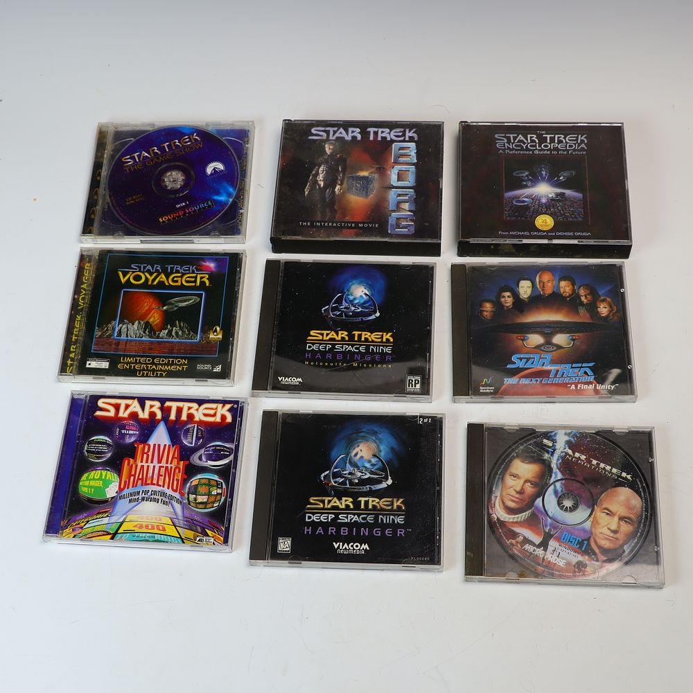 Lot 249: Lot of Star Trek Music Computer Software