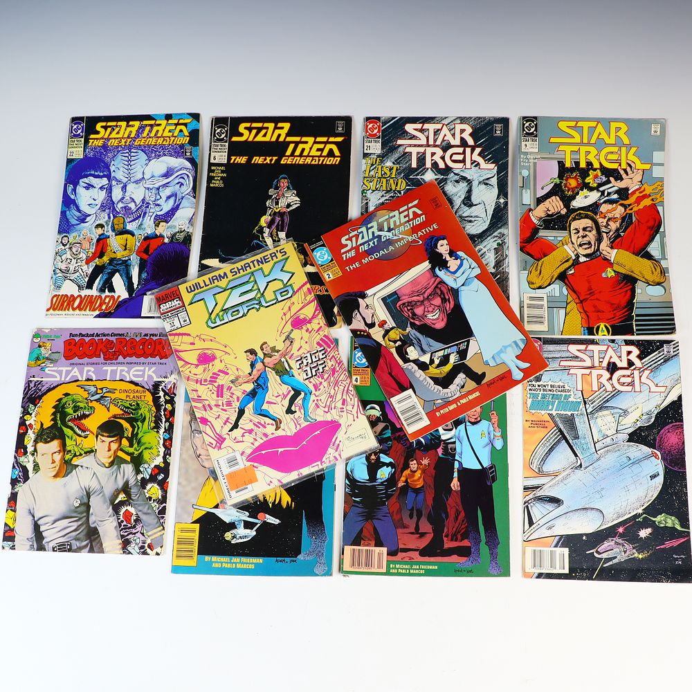 Lot 250: Ten Early 1990s Star Trek DC Comics