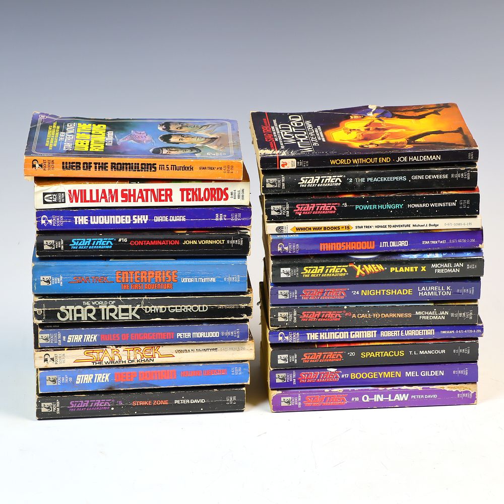 Lot 271: Lot of Star Trek novels