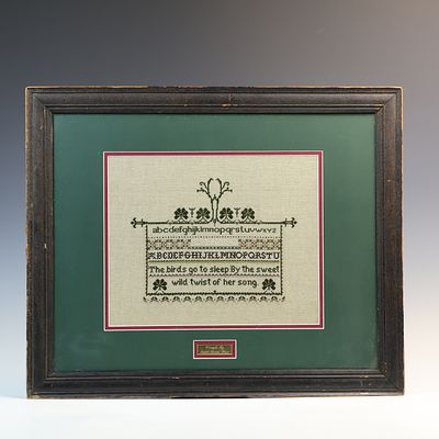 Needle art wrought by Judith Dorum Price