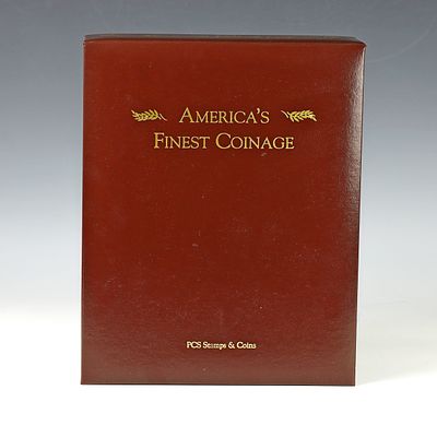 America’s Finest Coinage U.S. Mint proof sets 2008-2011, 13 proof sets, Uncirculated in 8 