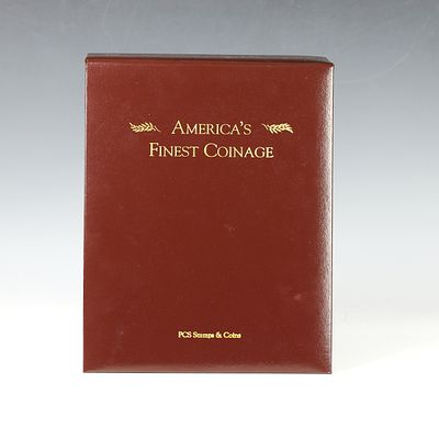America’s Finest Coinage U.S. Mint proof sets 1993-2000, 10 proof sets, Uncirculated, coins and 