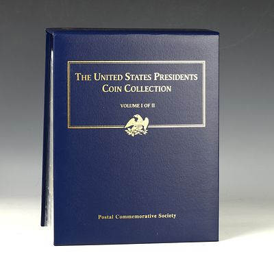 The United States Presidents PCS Coin and Stamp Collection Vol 1 of 2 issued 2007-2013. The 