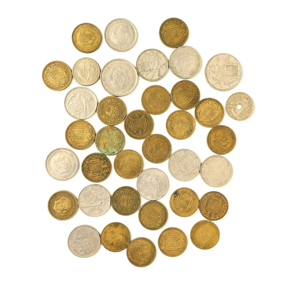 Lot 293: Lot of Spanish Foreign Coins