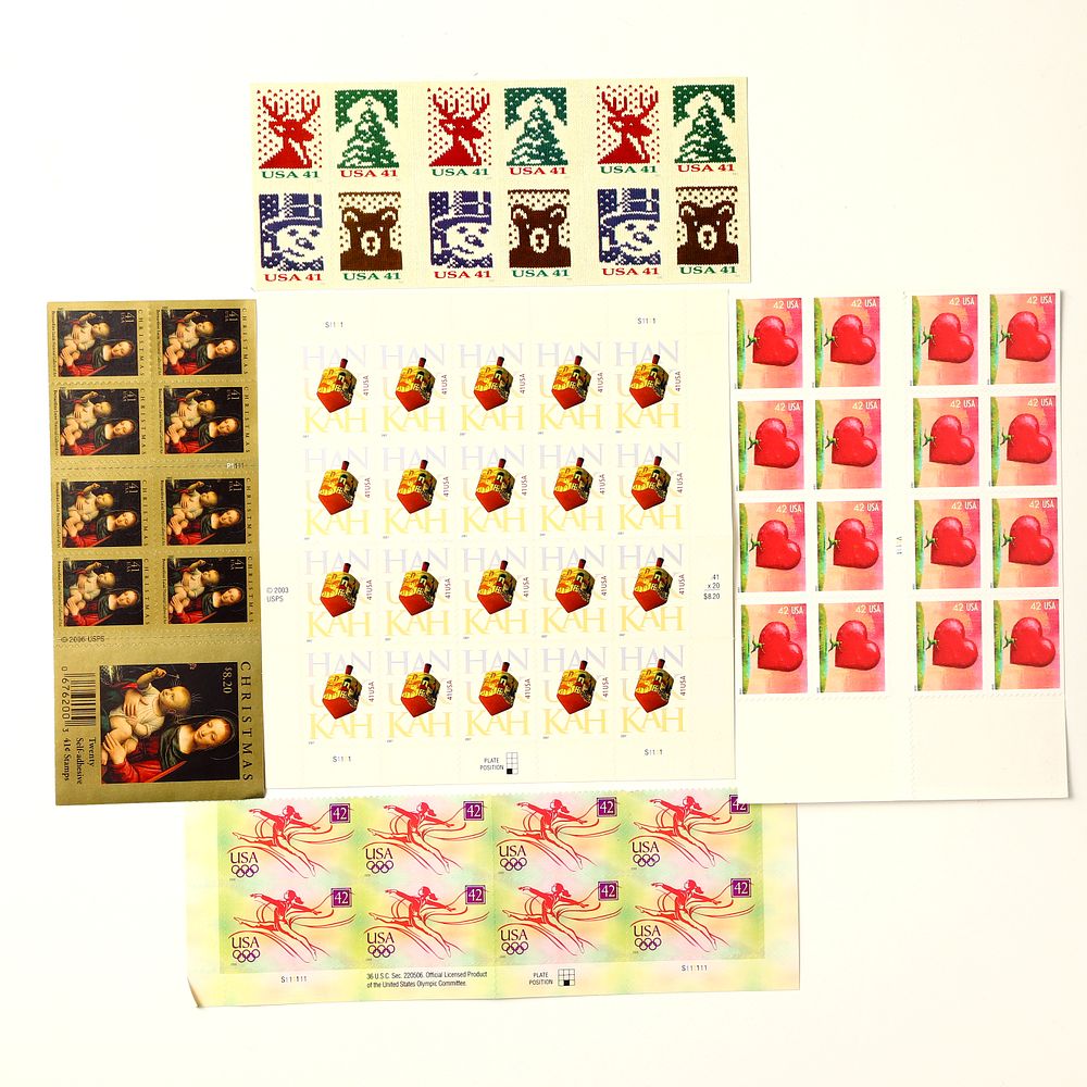 Lot 296: Lot of US Postal Specialty Stamps