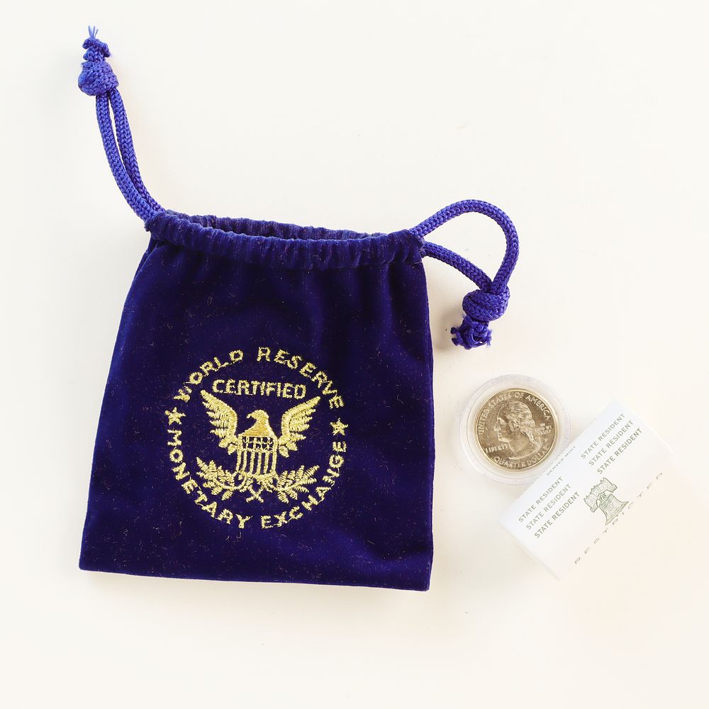 Lot 164: Pennsylvania Philadelphia Mint State Quarters one roll Plus One Coin