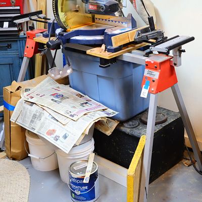 Black & Decker Firestorm Saw and Tool Support. Black & Decker Firestorm Saw and Tool Support