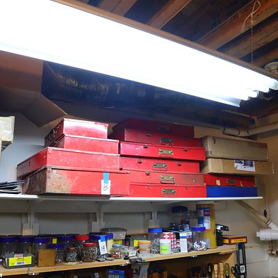 Lot of 14 Steel Metal Cases. Vintage EMPTY Erector Set steel storage cases great for tool and