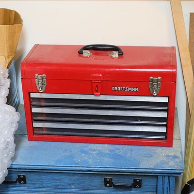 Craftsman Metal Toolbox with Contents. Includes tools and contents as shownPick up of this lot