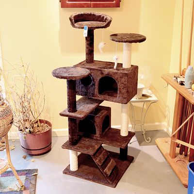Indoor Cat Tree Play and Climb Station 52x22x20 inchesPick up of this lot is from a Private