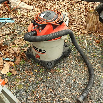 Ridgid Shopvac 16 gallon 6.25 hpPick up of this lot is from a Private Residence in Landis Store