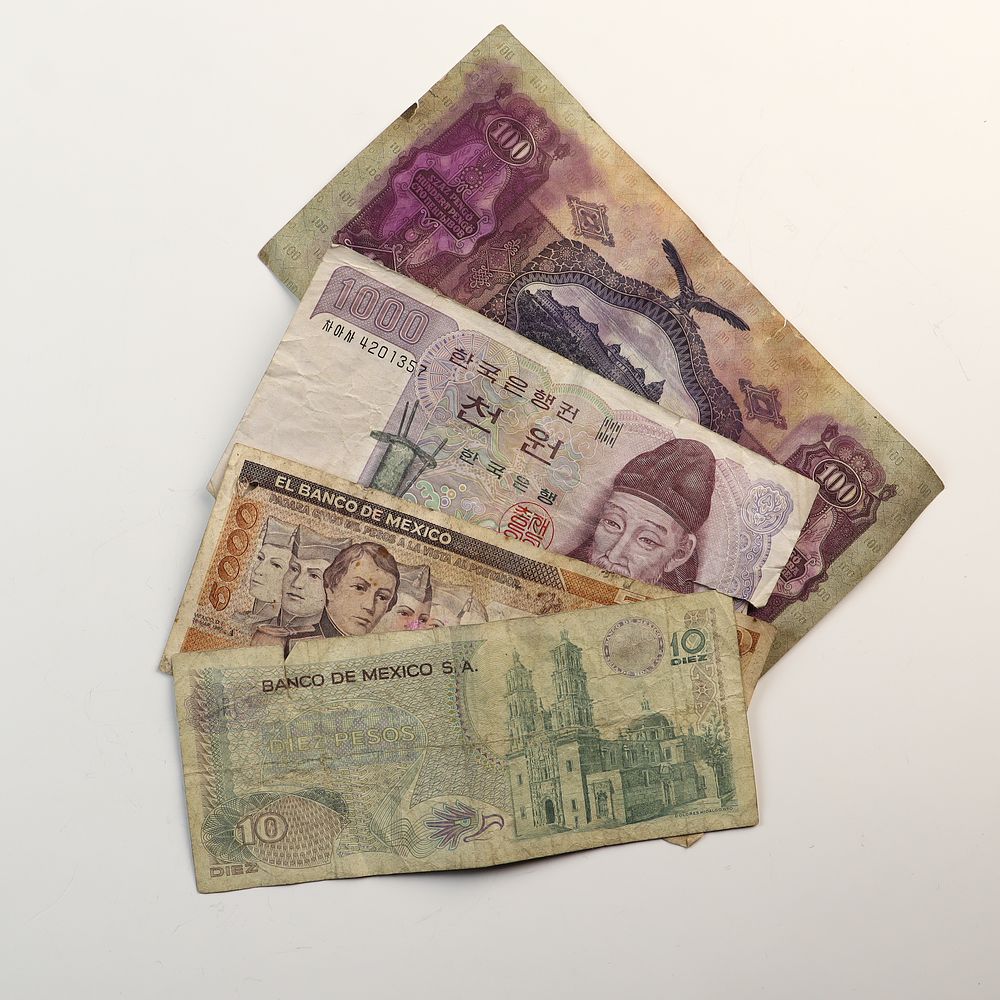 Lot 151: Lot of Four Foreign Bank Notes