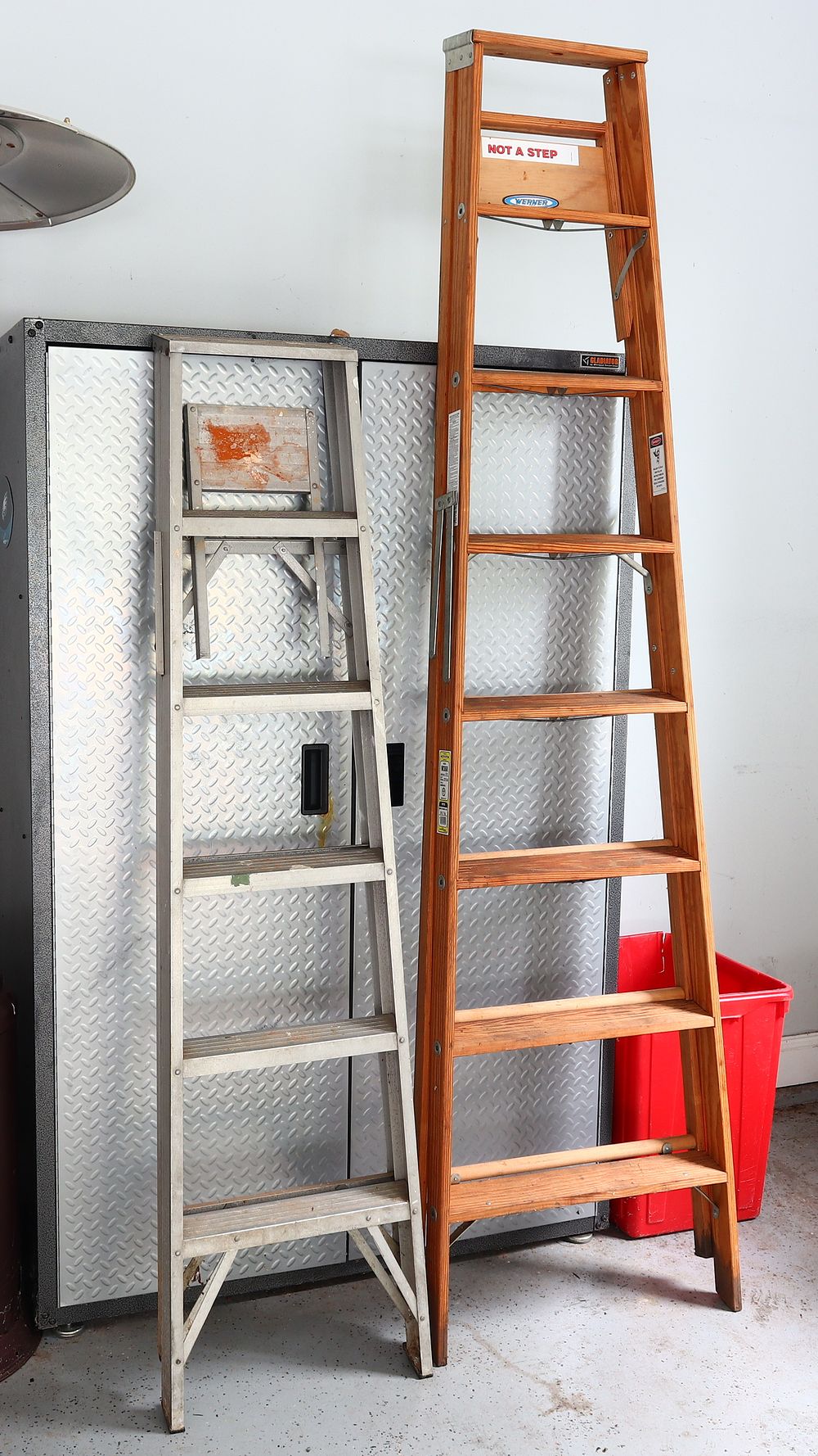 Lot 251: Lot of Two Step Ladders