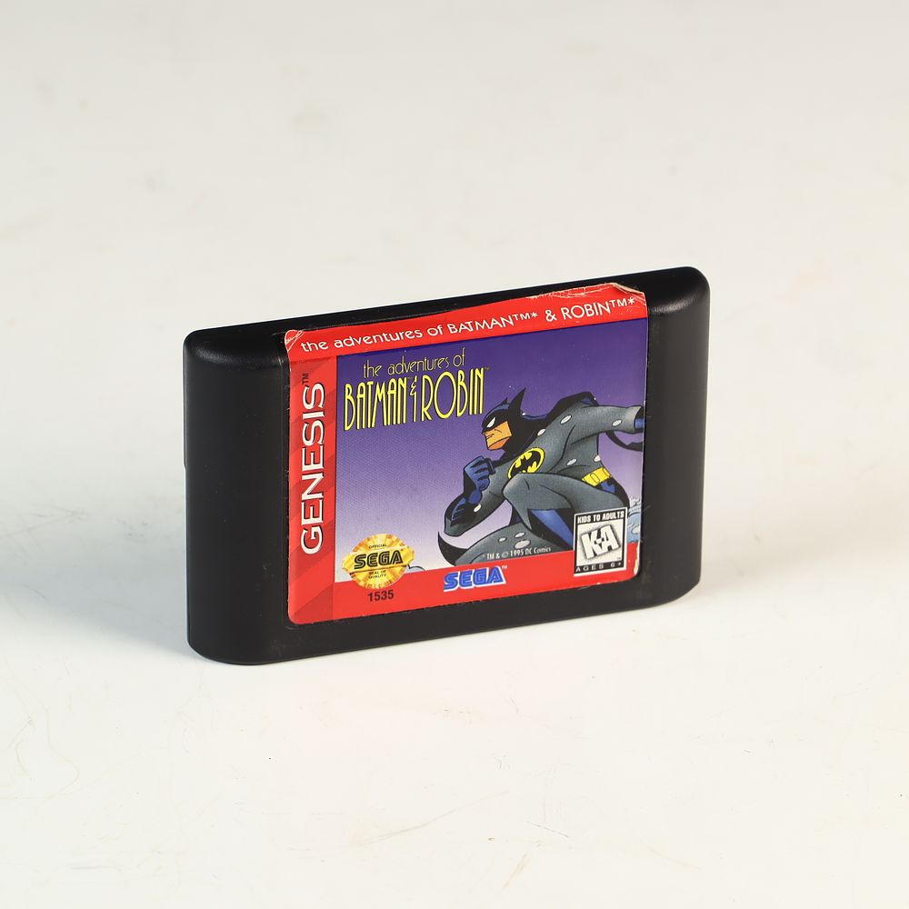 Lot 173: Sega Genesis The Adventures of Batman and Robin Video Game Cartridge