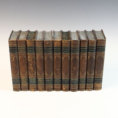 Hawthorne, Nathaniel. Hawthorne's Works. Houghton, Mifflin and Company, 1884. A Multi-Volume Set. 