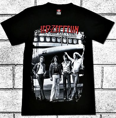 Led Zeppelin חולצה קצרה - Airplane, מידה S. הלהקה האגדית
לד זפלין. הלהקה האגדית לד זפלין