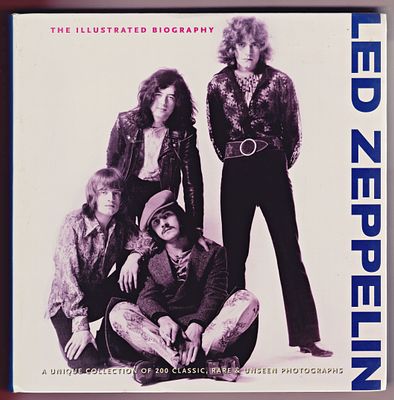 הלהקה האגדית, ביוגרפיה היסטורית בתמונות של LED ZEPPELIN
לד זפלין, שפה: אנגלית. נדיר! מצעירותם