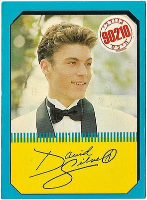 David Silver (Brian Austin Green) - Printed autograph of the stars of "Beverly Hills 90210". 