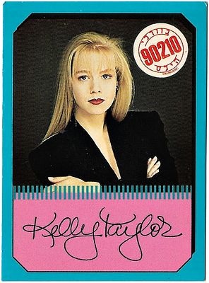 Kelly Taylor (Jenny Garth) - Printed autograph of the stars of "Beverly Hills 90210". 