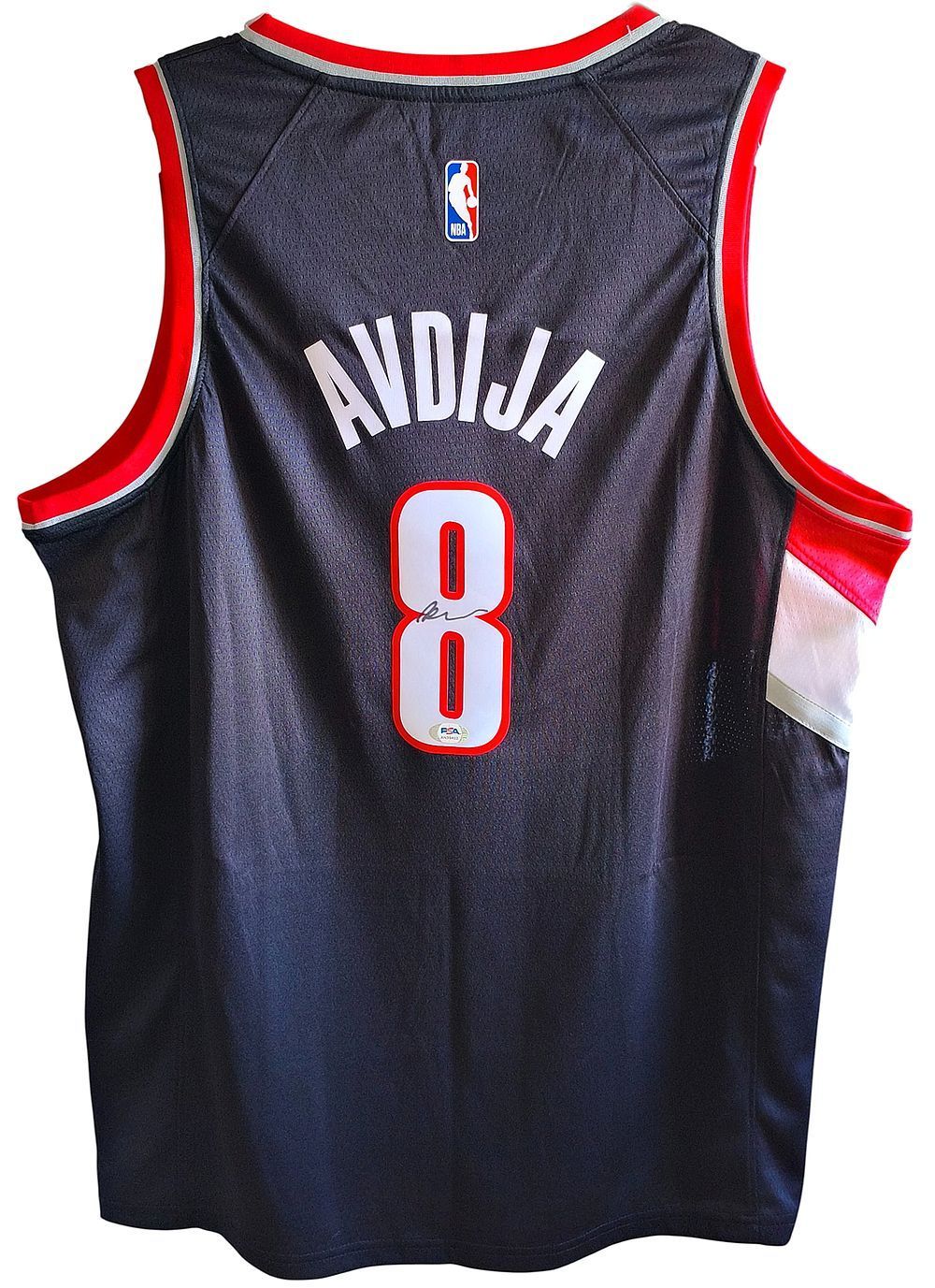 דני אבדיה (הטורבו הישראלי) - גופייה SWINGMAN NBA ICON EDITION מקורית של חברת נייקי החתומה ע"י 