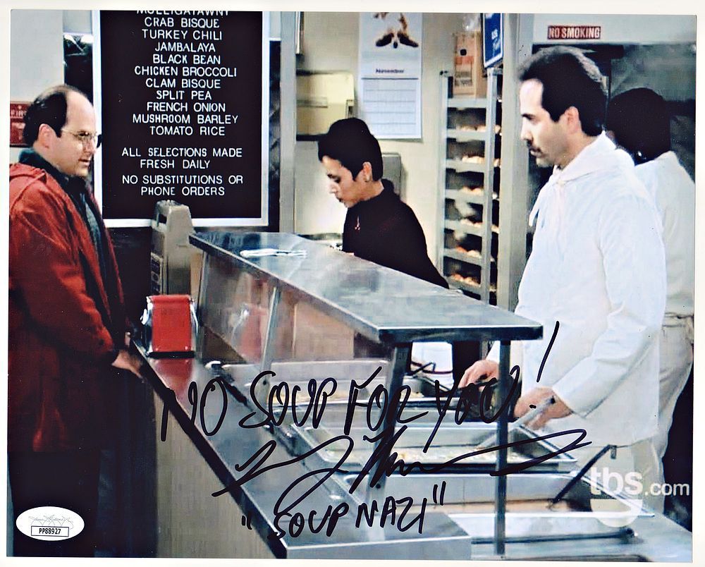 The Soup Nazi "הסופ נאצי - הנאצי של המרק" הפרק הטוב ביותר "מסיינפלד" בכיכובו של לארי תומס 