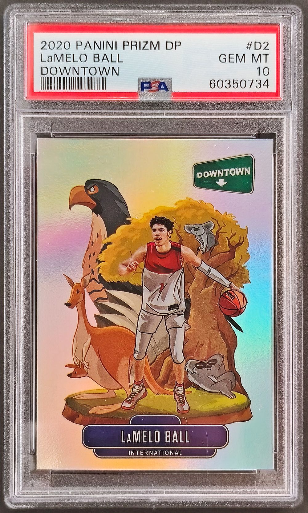 לאמלו בול - קלף אספנות NBA, מדורג ע"י חברת PSA בציון 10. * קלף דאונטאון (Downtown) הנחשב לסדרת 