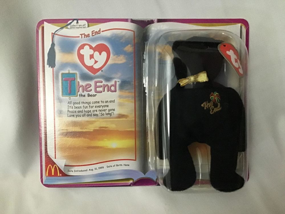 Lot 207: Beanie Baby The End Bear1999 Still in org