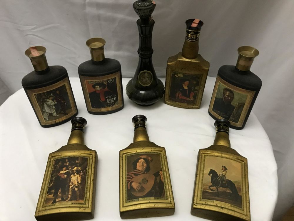 Lot 245: Vintage Jim Beam Bottle Collection .