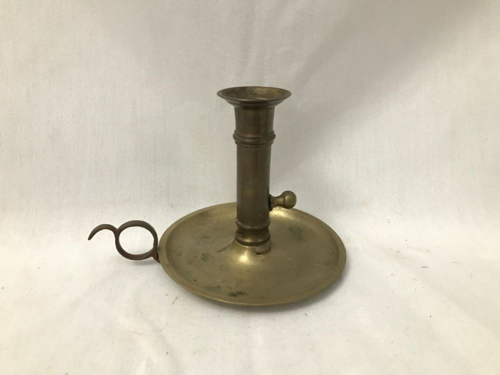 Lot 154: Vintage Candlestick Holder Measures 4.5 inches tall
