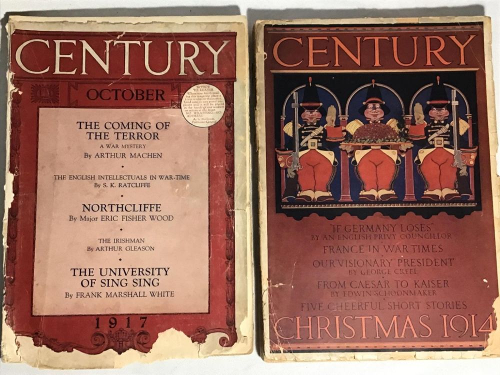 Lot 167: 1914, 1917 Issues of Century Covers are not in Century