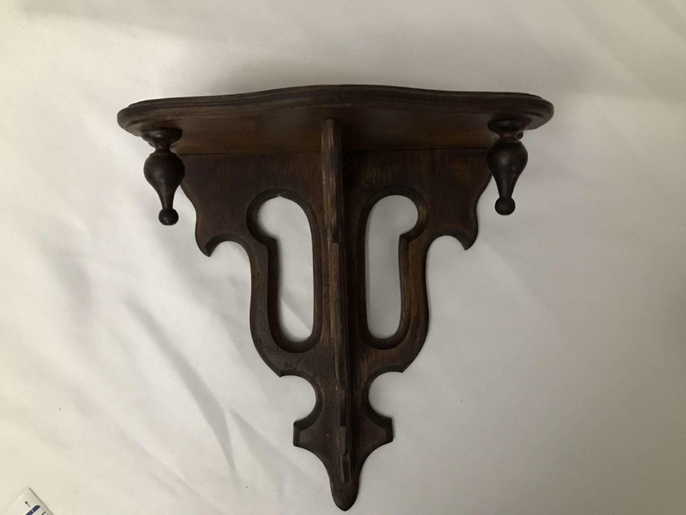Lot 231: Knickknack Wall Shelf Measures 10 inches