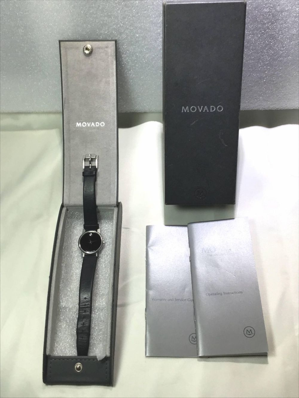 Lot 151: Movado Museum Watch .