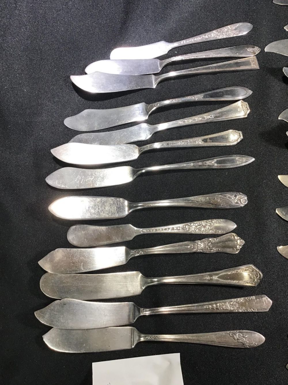 Lot 170: Victorian Butter Knife Collection 15 total With Vintage