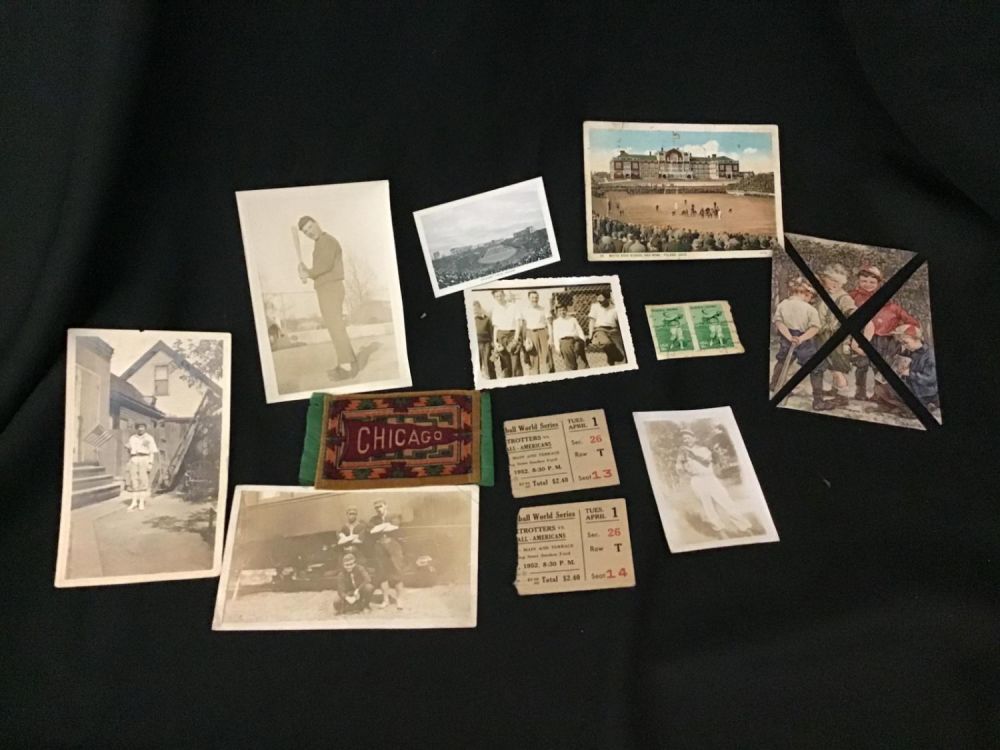 Lot 180: Vintage Sports Ephemera Includes 1952 Globetrotters