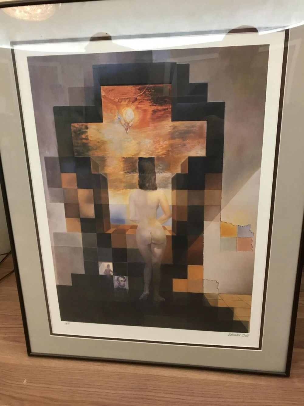 Lot 194: Salvador Dali Gala Nude Abraham Lincoln Dalioptic lens