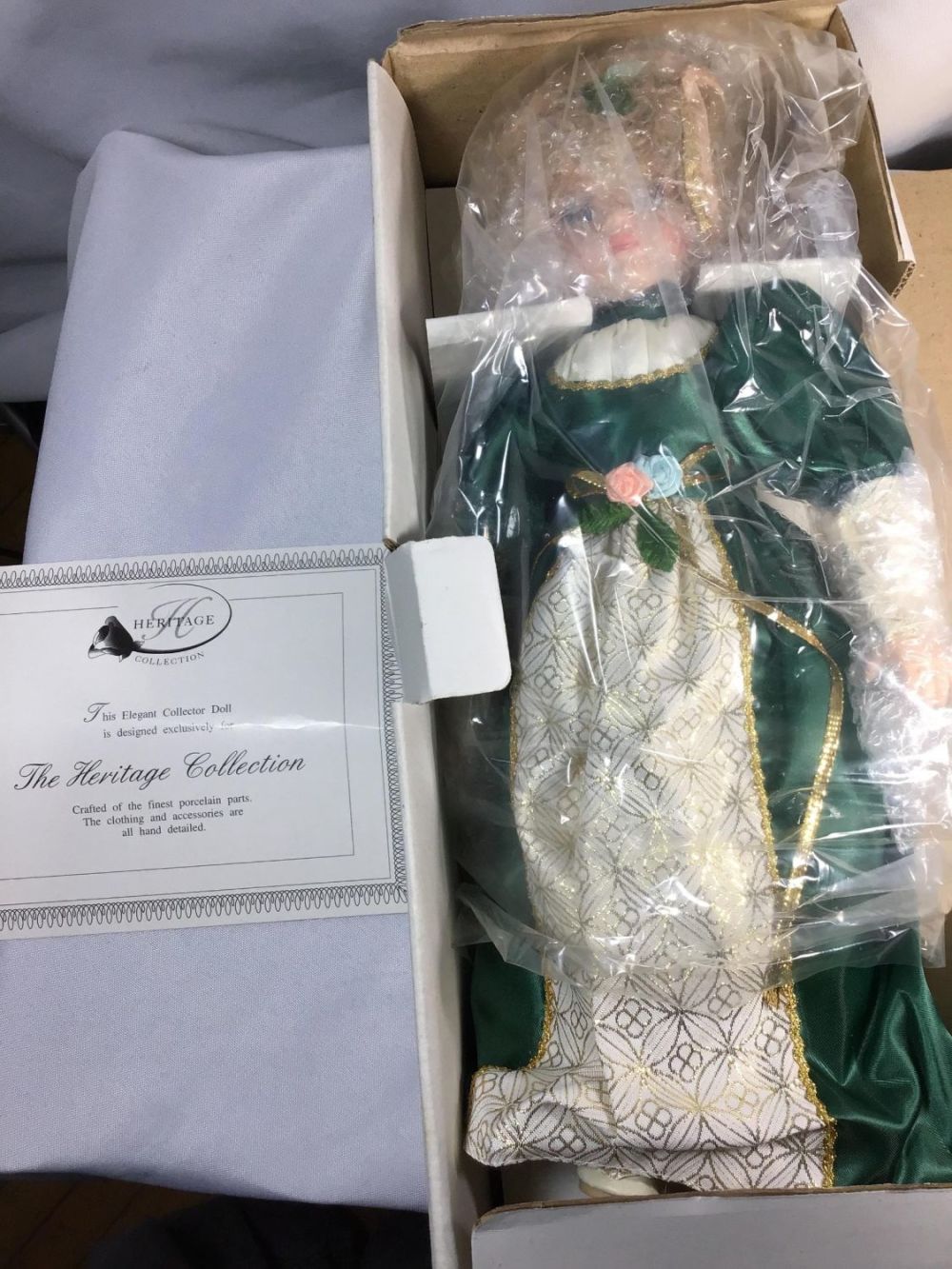 Lot 169: Heritage Collection Rapunzel Storybook Doll In original