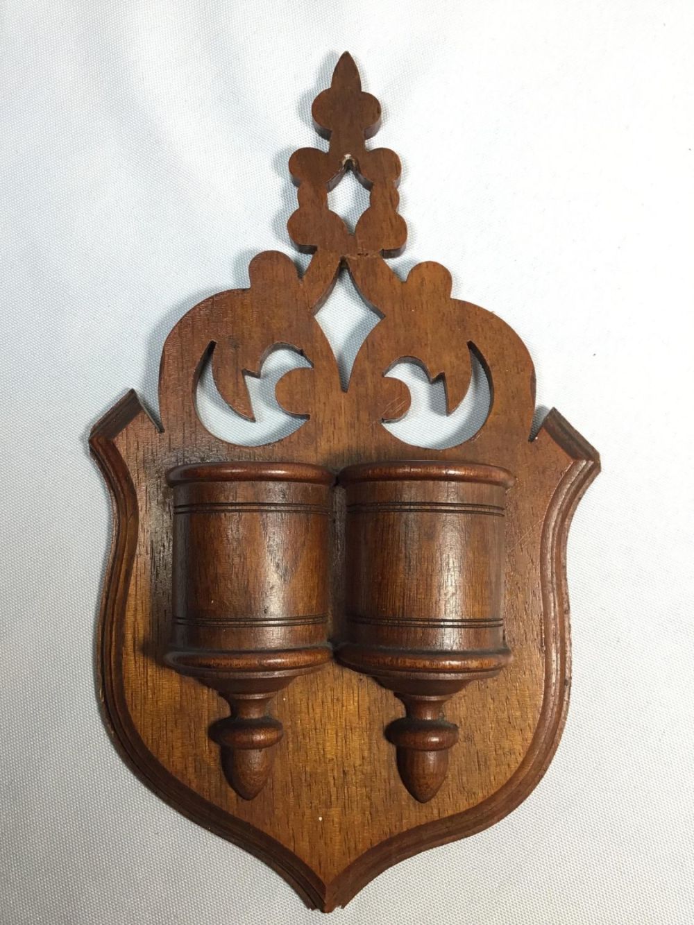 Lot 172: Victorian Match Holder Measures 9 inches by 5 inches