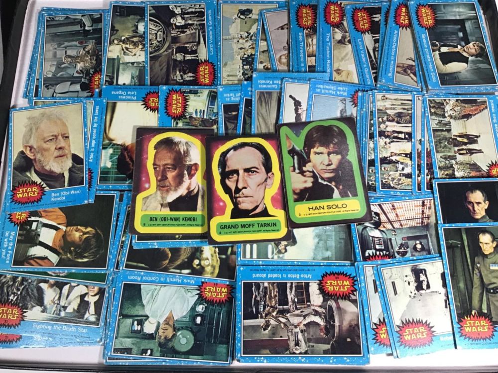 Lot 189: Star Wars Trading Cards Collection 1977
