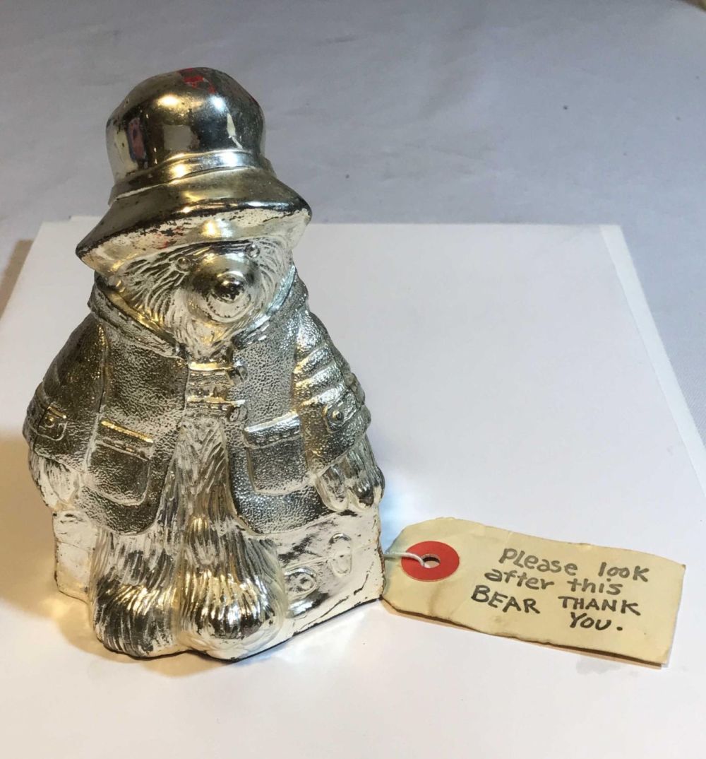 Lot 151: Paddington Bear Bank,  Cast Iron Measures 5 1/2 by 3