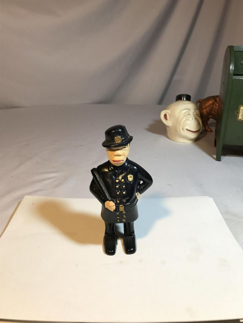 Lot 157: Constable Bank ,Cast Iron 6 by 3