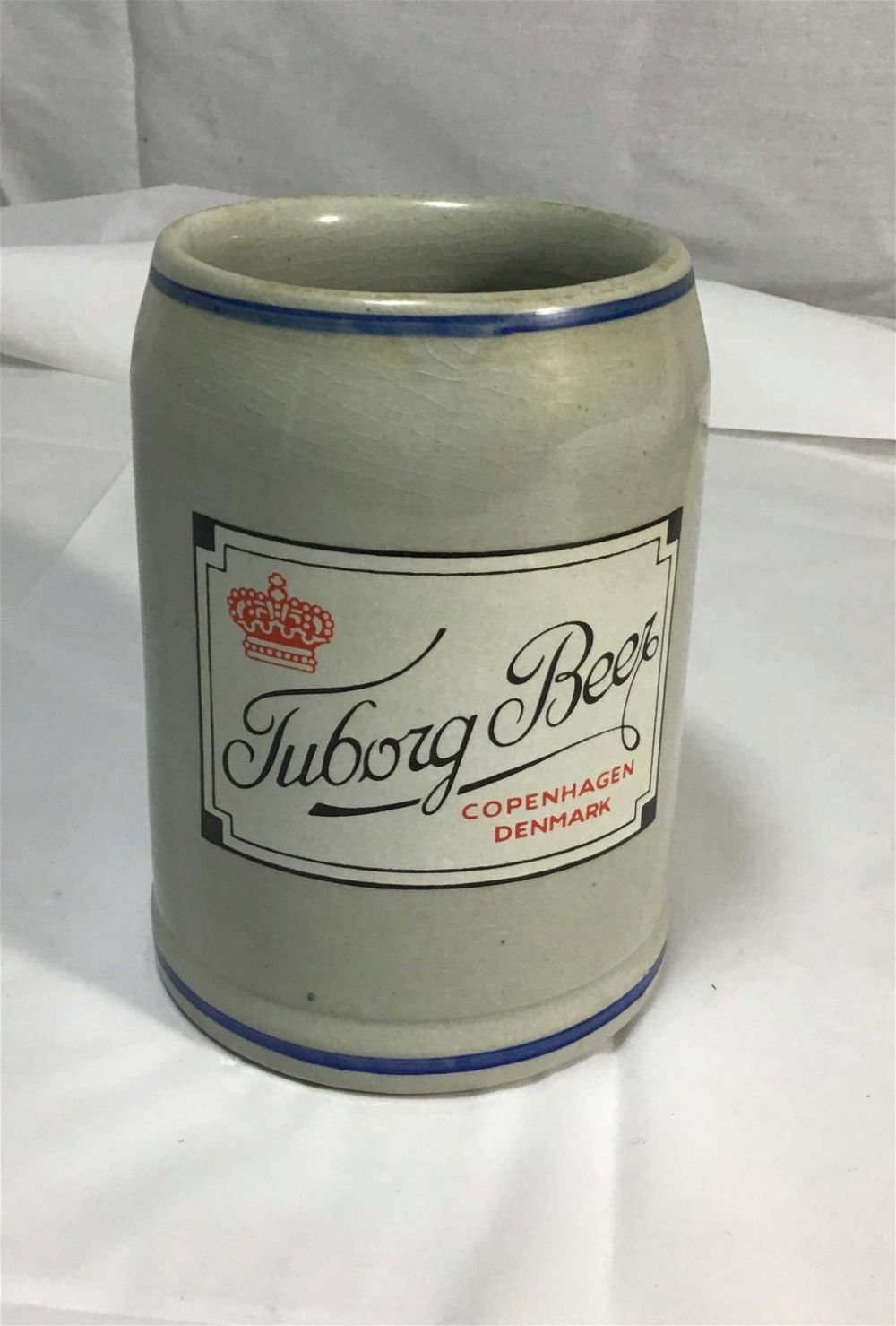 Lot 192: Vintage to Borg beer mug .