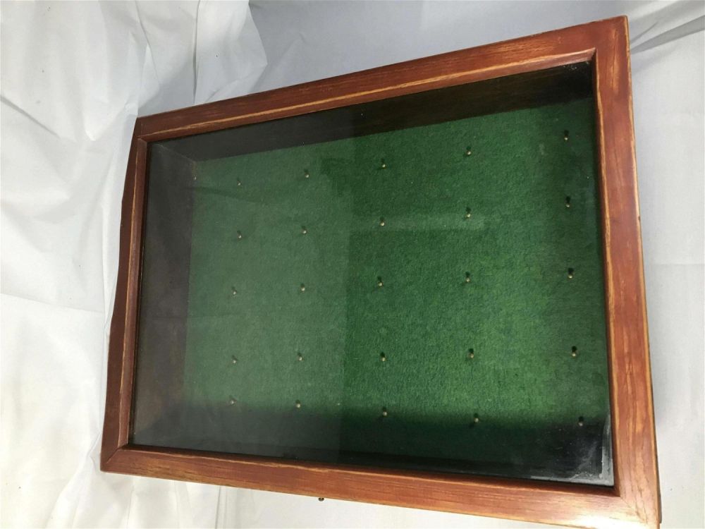 Lot 211: Showcase Measures 19.5 inches tall by 14.5 inches wide by 4 inches deep