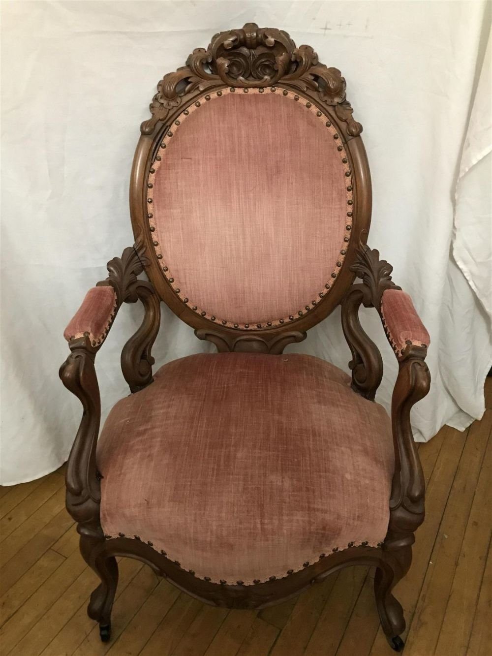 Lot 240: Parlor Chair .