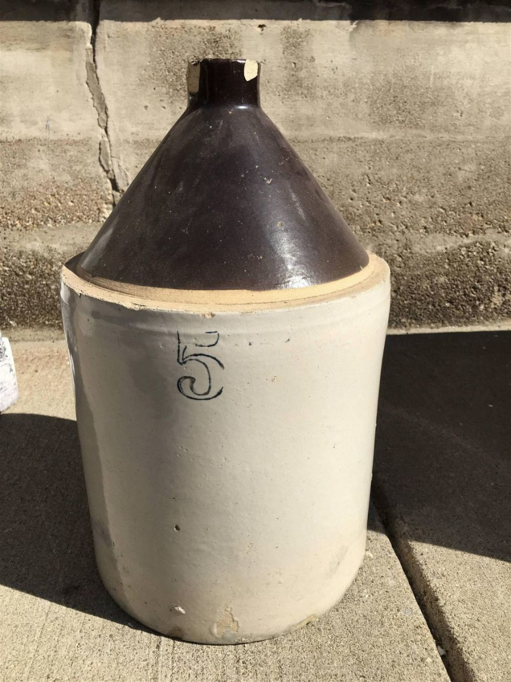 Lot 254: #5 Crock .