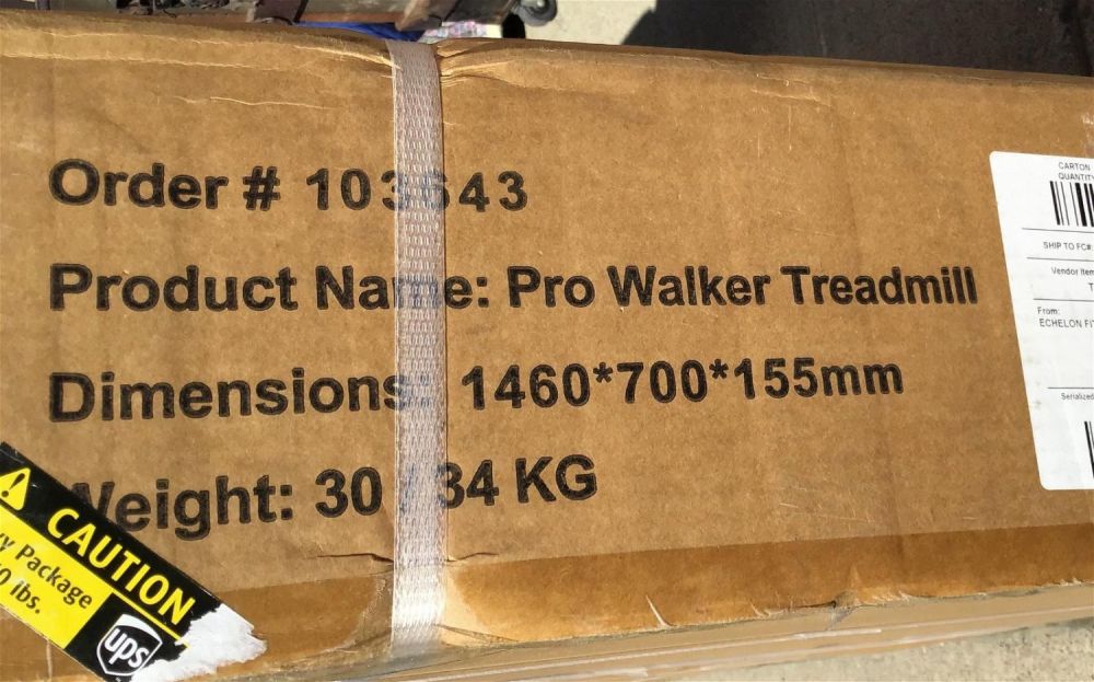 Lot 270: Treadmill New In Box .