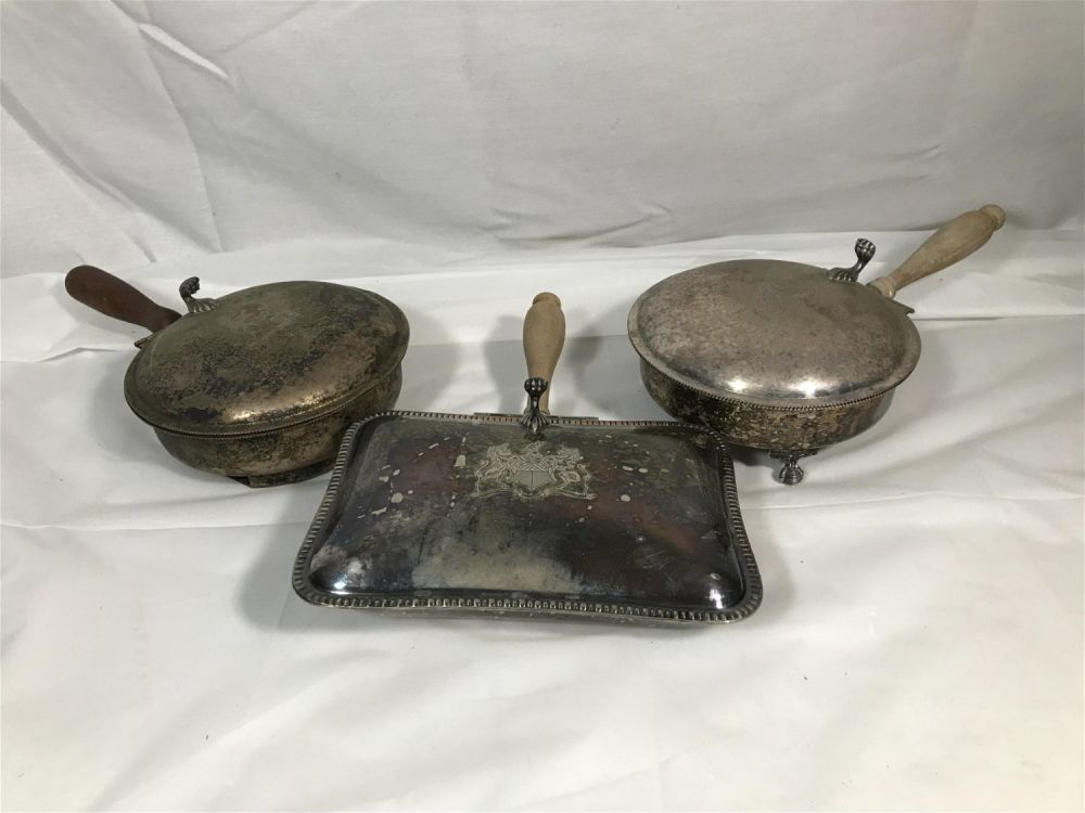 Lot 297: Vintage Lazy Butlers (3) .