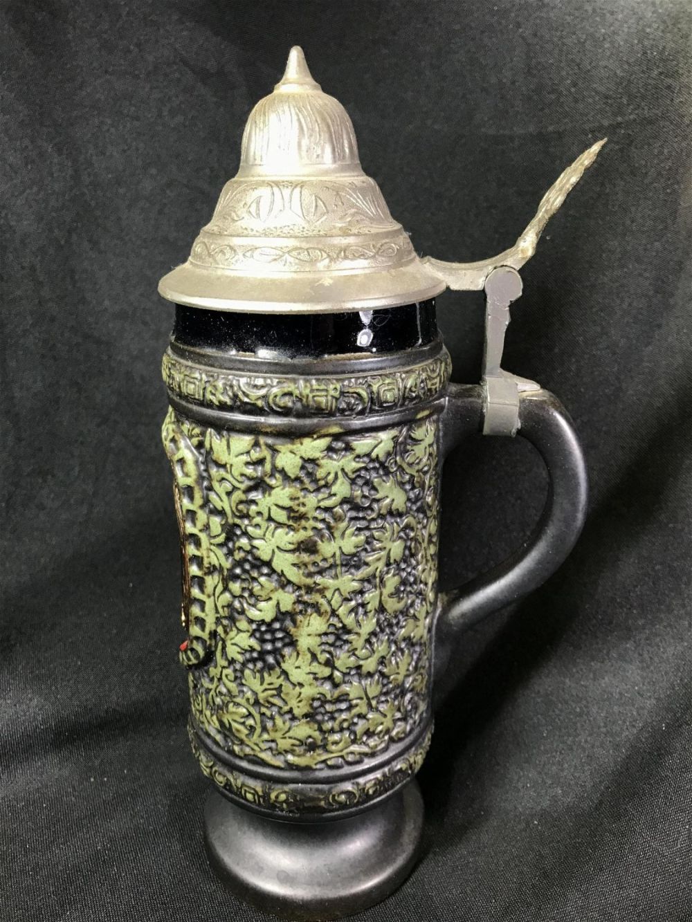 Lot 167: Vintage Beer Stein Measures 10.5 inches tall