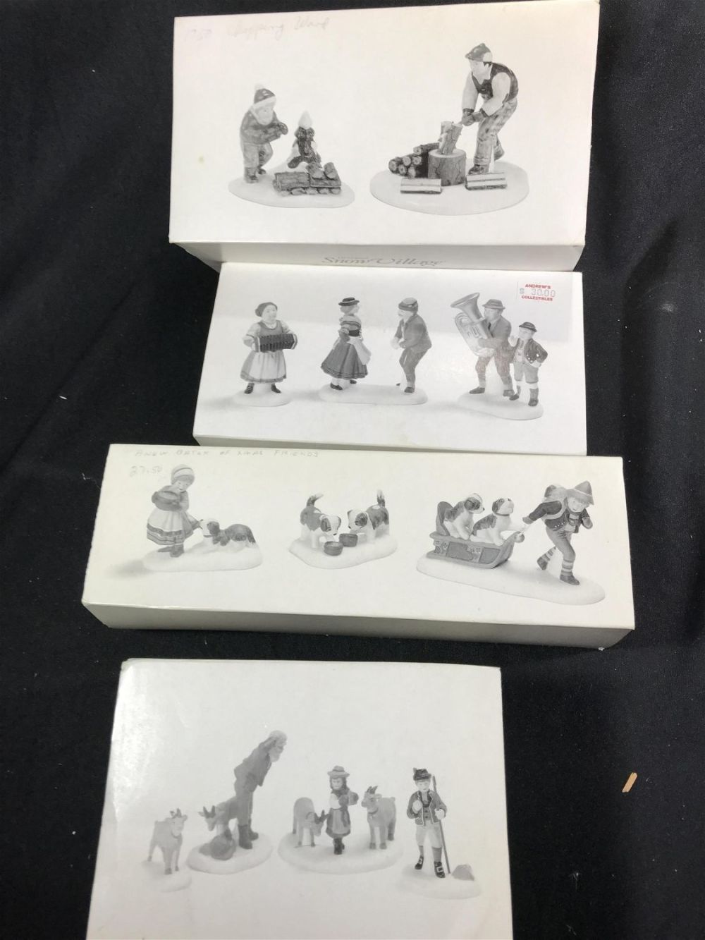 Lot 207: Department 56 Heritage Village Collection Includes all pictured items