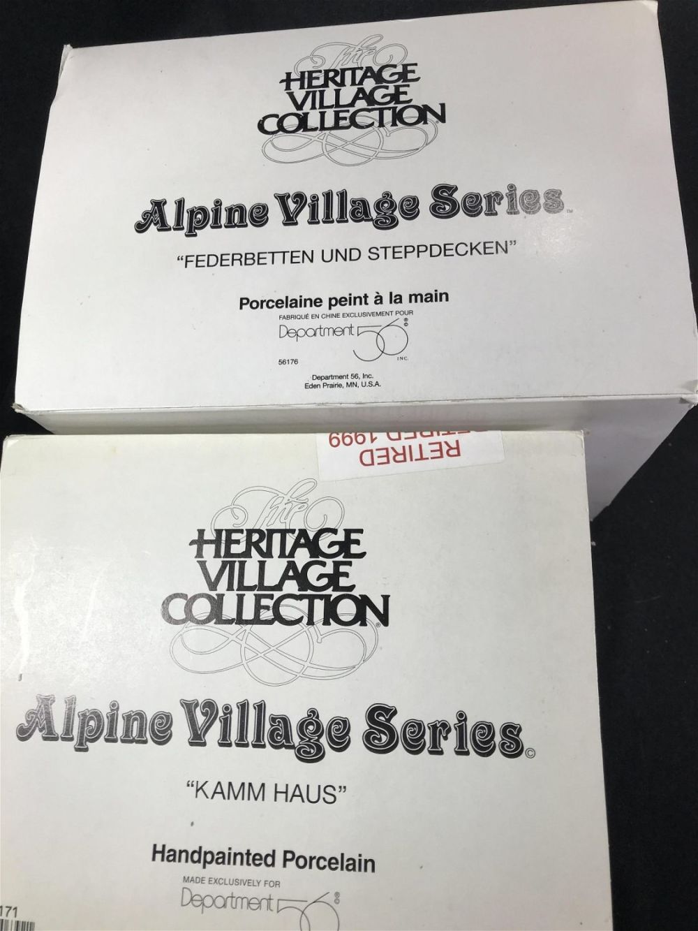 Lot 213: Department 56 Heritage Village Collection .